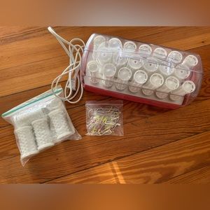 Remington hot rollers hair curlers.
